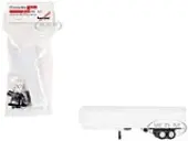 40ft Refrigerated (Reefer) Trailer White 1/87 (HO) Plastic Model by Promotex