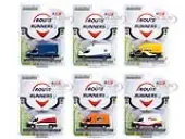 ""Route Runners"" Set of 6 Vans Series 5 1/64 Diecast Model Cars by Greenlight