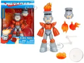 Fire Man 5.5"" Moveable Figure with Accessories and Alternate Head and Hands ""Mega Man"" (1987) Video Game Model by Jada