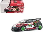 Toyota Pandem GR Yaris RHD (Right Hand Drive) 87 ""Daigo Saito"" Black with Graphics 1/64 Diecast Model Car by Pop Race