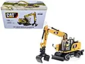 CAT Caterpillar M318F Wheeled Excavator with Operator ""High Line Series"" 1/50 Diecast Model by Diecast Masters