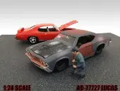 Mechanic Lucas Figure For 124 Diecast Model Cars by American Diorama