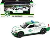 2006 Dodge Charger Police Car White and Green ""Carabineros de Chile"" 1/43 Diecast Model Car by Greenlight
