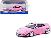 RWB 997 ""Toyo Tires"" Pink ""Hobby64"" Series 1/64 Diecast Model Car by Tarmac Works