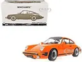 1983 Porsche 911 Carrera Coupe 3.2 Orange 1/18 Diecast Model Car by Minichamps