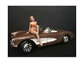 November Bikini Calendar Girl Figurine for 1/18 Scale Models by American Diorama