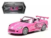 Sukis 2001 Honda S2000 Pink ""2 Fast and 2 Furious"" Movie (2003) 1/43 Diecast Model Car by Greenlight