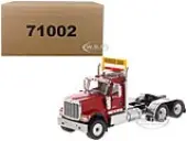 International HX520 Day Cab Tandem Tractor Red 1/50 Diecast Model by Diecast Masters