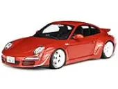2021 Porsche 911 RWB ""AKA Phila"" Red 1/18 Model Car by GT Spirit
