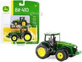 John Deere 8R 410 Tractor with Dual Wheels Green 1/64 Diecast Model by ERTL TOMY