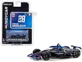 Dallara IndyCar 28 Romain Grosjean ""DNSFilter"" Andretti Autosport ""NTT IndyCar Series"" (2023) 1/64 Diecast Model Car by Greenlight