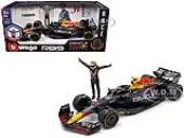 Red Bull Racing RB19 11 Sergio Perez ""Oracle"" Formula One F1 Championship ""Constructor Champions"" (2023) with Driver Figure 1/24 Diecast Model Car by