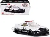 Nissan Skyline GT-R (R34) ""Kaido Works (V2 Aero)"" RHD (Right Hand Drive) Black and White ""Japan Police"" (Designed by Jun Imai) ""Kaido House"" Special