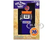 1951 Wayne 505 Gas Pump ""Union 76"" Blue and Orange ""Vintage Gas Pumps"" Series 16 1/18 Diecast Replica by Greenlight