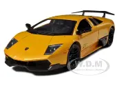 Lamborghini Murcielago LP 670 4 SV Yellow 1/24 Diecast Model Car by Motormax