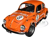 1974 Volkswagen Beetle 1303 8 Matt Orange ""Jagermeister"" Tribute ""Competition"" Series 1/18 Diecast Model Car by Solido