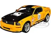 2008 Ford Shelby Mustang 08 ""Terlingua"" Orange and Black ""Shelby Collectibles Legend"" Series 1/18 Diecast Model Car by Shelby Collectibles