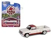 1981 GMC Sierra Classic K2500 Pickup Truck Beige and Dark Carmine Red ""Down on the Farm"" Series 10 1/64 Diecast Model by Greenlight