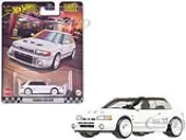 Mazda 323 GTR RHD (Right Hand Drive) White ""Boulevard"" Series Diecast Model Car by Hot Wheels