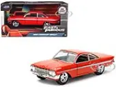 Doms Chevrolet Impala Red Fast &amp; Furious F8 ""The Fate of the Furious"" Movie 1/32 Diecast Model Car  by Jada
