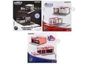 ""Mechanics Corner"" Series 10 Set of 3 Dioramas for 1/64 Scale Models by Greenlight