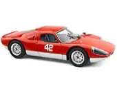 Porsche 904 Carrera GTS 42 Red ""Pebble Beach Auction 2017"" Limited Edition to 1000 pieces Worldwide 1/18 Diecast Model Car by CMC