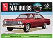 Skill 2 Model Kit 1964 Chevrolet Chevelle Malibu SS ""Craftsman Plus"" Series 1/25 Scale Model by AMT