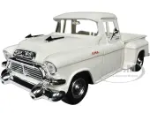 1957 GMC Blue Chip Pickup Truck White ""Timeless Legends"" Series 1/24 Diecast Model Car by Motormax