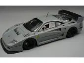 Ferrari F40 LM Grigio Medio Gray with Black Wheels ""Press Version"" (1996) ""Mythos Series"" Limited Edition to 90 pieces Worldwide 1/18 Model Car by Te