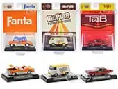 ""Sodas"" Set of 3 pieces Release 25 Limited Edition to 6250 pieces Worldwide 1/64 Diecast Model Cars by M2 Machines