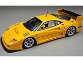 Ferrari F40 LM Modena Yellow with Silver 5 Spoke Rims ""Press Version"" (1996) ""Mythos Series"" Limited Edition to 55 pieces Worldwide 1/18 Model Car by