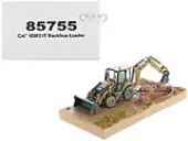 CAT Caterpillar 420F2 IT Backhoe Loader with Operator Yellow ""Weathered Series"" 1/50 Diecast Model by Diecast Masters