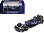 Williams FW46 2 Logan Sargeant ""Williams Racing"" Formula One F1 ""Bahrain GP"" (2024) 1/64 Diecast Model Car by Spark