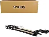 XL 120 Low-Profile HDG Trailer with 2 Boosters ""Transport Series"" 1/50 Diecast Model by Diecast Masters