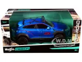Lamborghini Urus 63 with Roof Rack Blue Metallic ""Off-Road"" Series 1/24 Diecast Model Car by Maisto