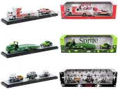 Auto Haulers ""Soda"" Set of 3 pieces Release 36 Limited Edition to 8000 pieces Worldwide 1/64 Diecast Models by M2 Machines