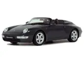 Porsche 993 Speedster Black 1/18 Model Car by GT Spirit