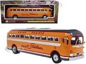 1948 GM PD-4151 Silversides Coach Bus ""Union Pacific Road of the Steamliners"" ""Vintage Bus &amp; Motorcoach Collection"" 1/43 Diecast Model by Iconic