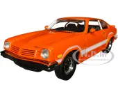 1974 Chevrolet Vega GT Orange Metallic with White Stripes ""Forgotten Classics"" Series 1/24 Diecast Model Car by Motormax