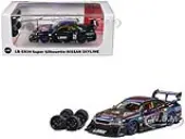 Nissan Skyline LB-ER34 ""Super Silhouette"" RHD (Right Hand Drive) 5 Chameleon Metallic with Extra Wheels 1/64 Diecast Model Car by CM Model