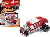 1932 Ford Hiboy ""Sky Hiboy"" Bright Red with White Graphics ""Zingers"" Limited Edition to 4716 pieces Worldwide ""Street Freaks"" Series 1/64 Diecast Mod