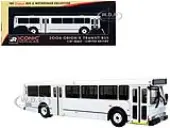 2006 Orion V Transit Bus Blank White Limited Edition ""The Vintage Bus and Motorcoach Collection"" 1/87 (HO) Diecast Model by Iconic Replicas