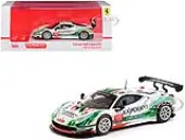 Ferrari 458 Italia GT3 49 Rui Aguas - Stephane Lemeret - Alexander Moiseev - Davide Rizzo ""24 Hours of Spa"" (2016) ""Hobby64"" Series 1/64 Diecast Mode