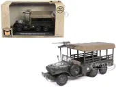 Dodge WC63 Weapons Carrier with Canvas Top Olive Drab ""United States Army"" 1/43 Diecast Model by Militaria Die Cast