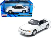 1993 Ford Mustang SVT Cobra White ""Special Edition"" Series 1/24 Diecast Model Car by Maisto
