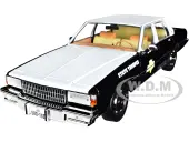 1987 Chevrolet Caprice Police Black and White ""Texas Department of Public Safety - State Trooper"" ""Artisan Collection"" 1/18 Diecast Model Car by Gree