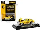1966 Chevrolet Corvette 427 68 Yellow with Black Stripes and Graphics ""Schwinn Lemon Peeler"" Limited Edition to 4400 pieces Worldwide 1/64 Diecast Mo