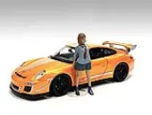 ""Car Meet 1"" Figurine V for 1/24 Scale Models by American Diorama