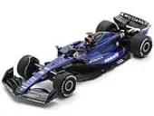 Williams FW46 23 Alex Albon ""Williams Racing"" Formula One F1 ""Bahrain GP"" (2024) with Acrylic Display Case 1/18 Model Car by Spark