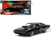 1970 Dodge Charger R/T Black ""Fast X"" (2023) Movie ""Fast &amp; Furious"" Series 1/24 Diecast Model Car by Jada